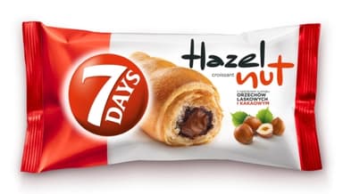 Croissant 7 DAYS, with hazelnut filling, 60 g