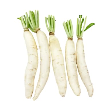 Radishes, white, class II.