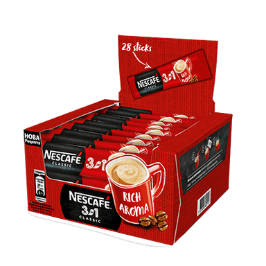 NESCAFÉ CLASSIC 3in1 Coffee Drink (28 x 16.5 g), 462 g