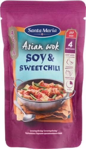 Asian Wok Soy&Sweet Chili  SANTA MARIA150g