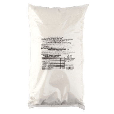 Coconut chips, medium, white, 1 kg