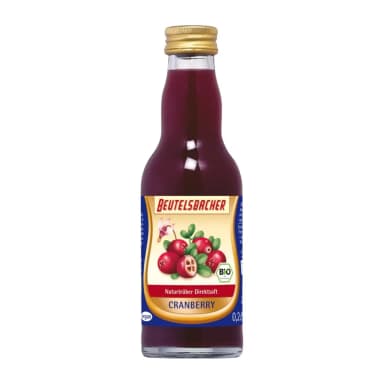 Organic cranberry juice