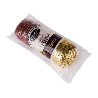 Venison salami of typical style