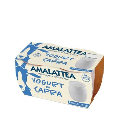 Goat's milk yogurt AMALATTEA, classic, 125 g x 2 pcs