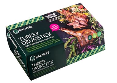 Slow cooked turkey leg RAKVERE, with fried onions and cream, ~ 1 kg