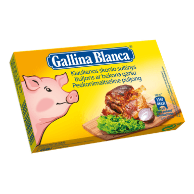 Pork broth GALLINA BLANCA, 8 pcs.