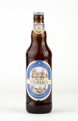 Alus VILNIAUS, kvietinis, 5,0%, 0,5 l, butelis D