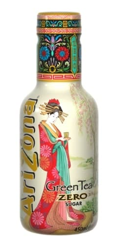 Green tea drink ARIZONA Zero, 450ml PET D