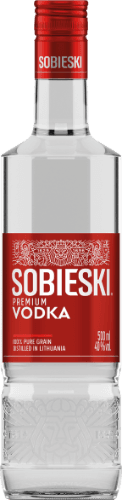 Degtinė SOBIESKI Premium, 40%, 0,5 l