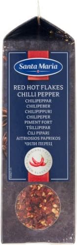 Chilli Pepper Red Hot Flakes SANRTA MARIA 295g