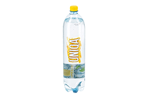 Citrusinių vaisių skonio gazuotas stalo vanduo UNIQA, 1.5l