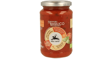 Pomidorų padažas su bazilikais, ekologiškas