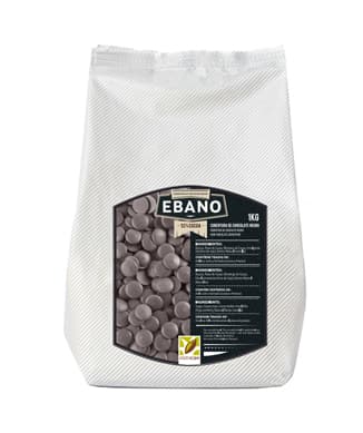 Dark Chocolate Ebano 52%, 1 kg