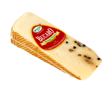 Cheese Pecorino Bucaro, with black pepper, 250 g