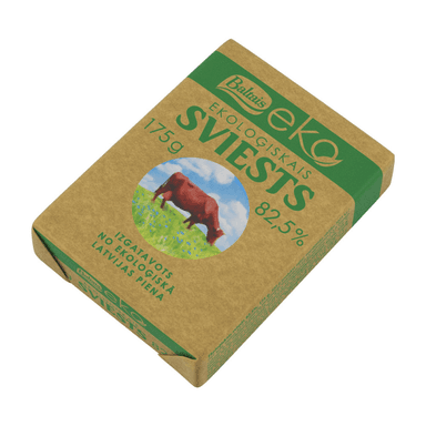 Butter BALTAIS 82.5% fat, organic