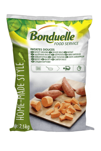Frozen sweet patatoes BONDUELLE, 2,5kg