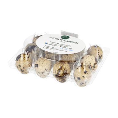 Quail eggs, 12 pcs.