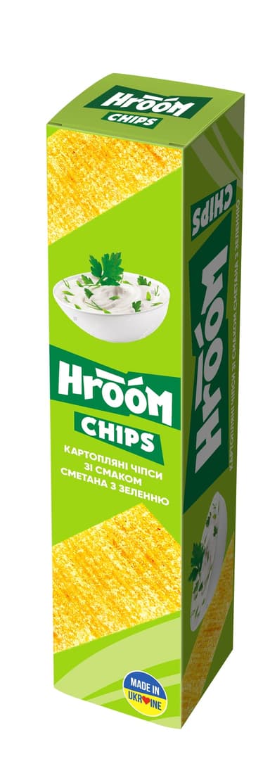 Potato chips HROOM, fennel, sour cream and herb flavor, 50 g