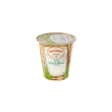 Yogurt TIKRAS, natural, 2,5%, 300 g (M)
