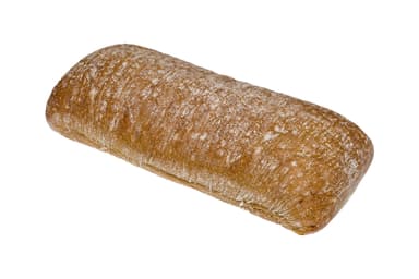 Dark italian bread CIABATTA, 300 g x 18 vnt.