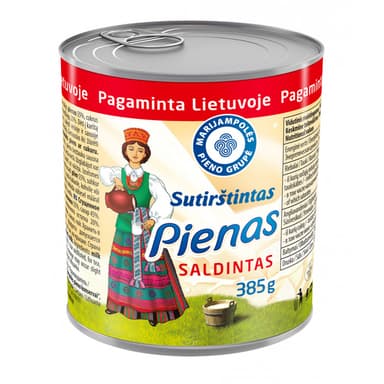 Sweetened condensed milk Lietuvaitė, 8%, 385 g