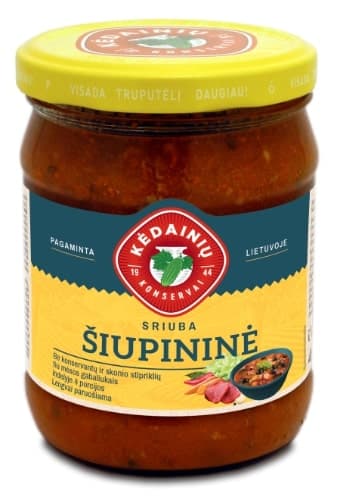 Minestrone soup KĖDAINIŲ, with meat, 480 g