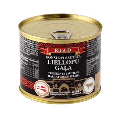 Canned stew beef, 525 g