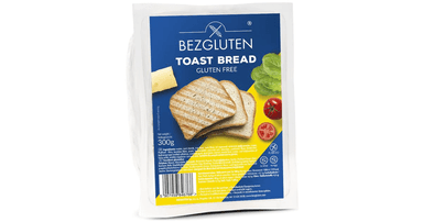 Bread for toasting, gluten-free