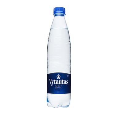 Natūralus mineralinis vanduo VYTAUTAS, gazuotas, 0,5 l, PET D