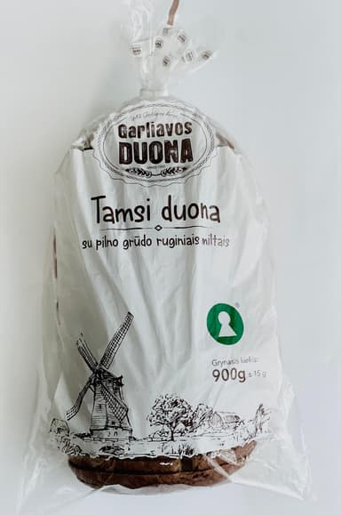 Dark bread with whole grain wheat flour 900g(M)