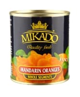 Canned mandarins MIKADO, in light syrup, 312 g/ 175 g