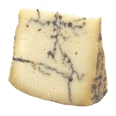 MOLITERNO sheep milk cheese with truffles, aged for 6 months.