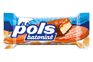 Coated peanut ice cream with caramel filling POLS, 48g