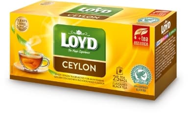 Black tea drink LOYD Ceylon, 25 x 2g