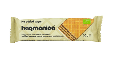 Waffle without added sugar, organic