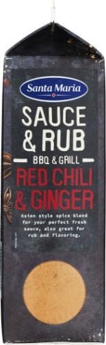 BBQ Sauce & Rub Mix Red Chili & Ginger, 490 g.