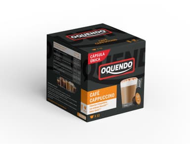 Coffee capsules OQUENDO, DG Cappuccino, 12 pcs