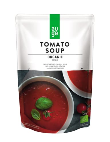 Tomato soup AUGA, creamy, 400g LT-EKO-001