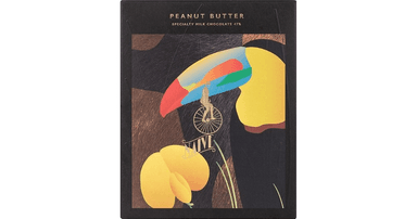 Milk chocolate with peanut butter