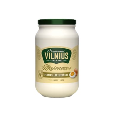 Mayonnaise VILNIUS Lithuania's first, 35%, 900 ml