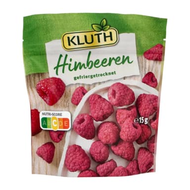 Liofilizuotos avietės KLUTH