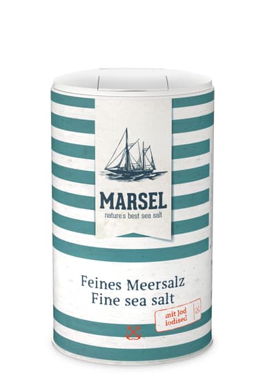 Jūros druska MARSEL, smulki, 500 g