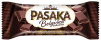 Curd cheese PASAKA, 23%, glazed Belgian chocolate, with chocolate, 45g