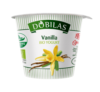 Vanilla Yogurt DOBILAS, 3.2% fat, organic