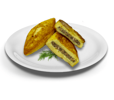 Frozen Žemaica pancakes with mushroom filling, 170g x 40 pcs