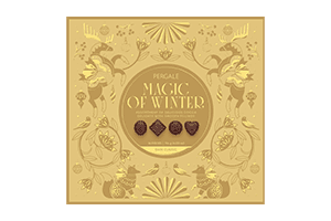 Dark chocolate candy collection PERGALĖ MAGIC OF WINTER 114g