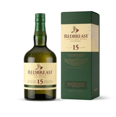 Airiškas viskis REDBREAST 15YO 46%, 0,7 l