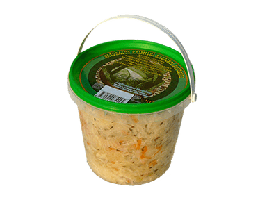 Rural pickled cabbage (in a bucket), 800 g