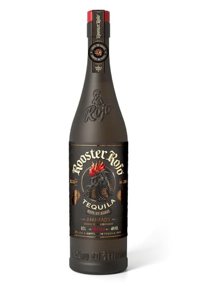 Tekila Rooster Rojo 100% Agave Tequila Ahumado 40% 0.7l