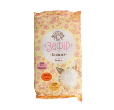 Zephyr BOGUSLAVNA, with vanilla flavor, 240g